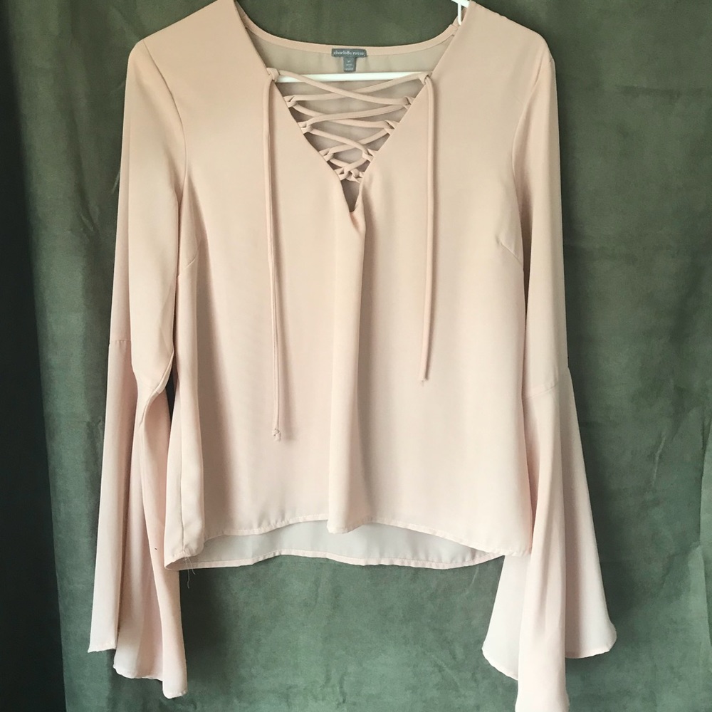 Pale Pink Blouse